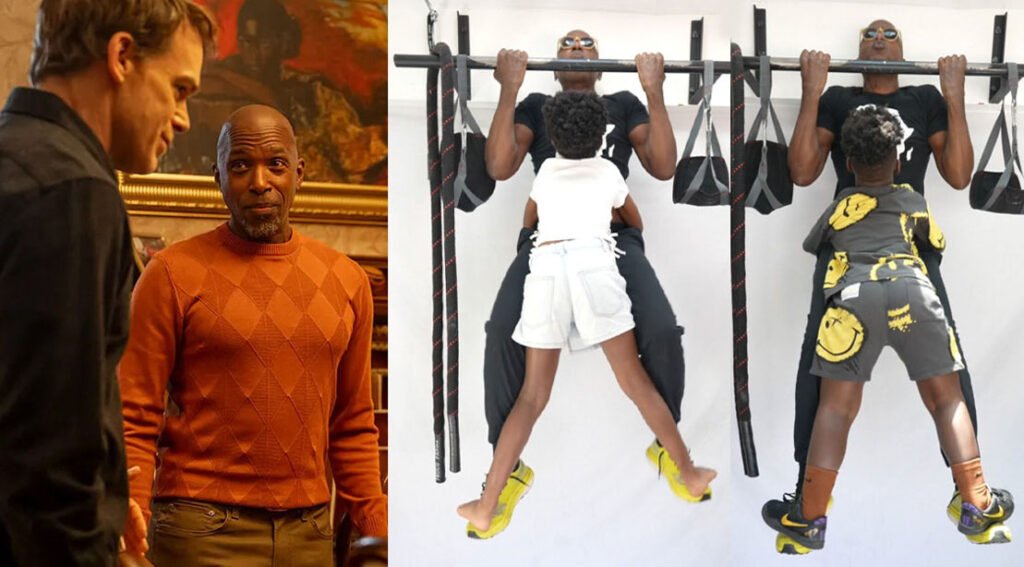 Ntare Guma Mbaho Mwine Shows Off Pullup Power Ahead of 'Dexter: Resurrection'