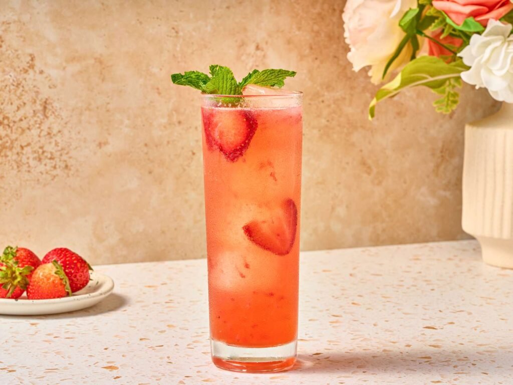 This Strawberry Vodka Cocktail Is Summer in a Glass