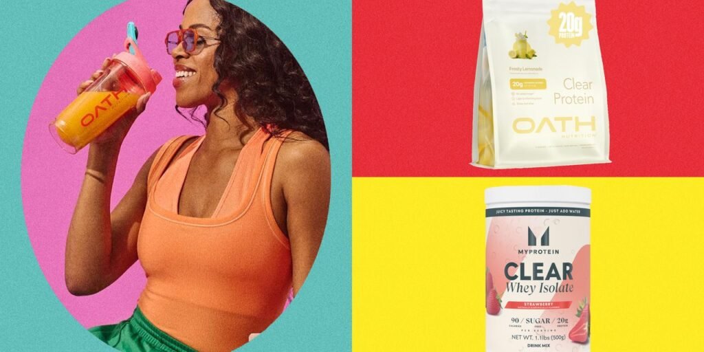 5 Best Clear Whey Protein Powders of 2025