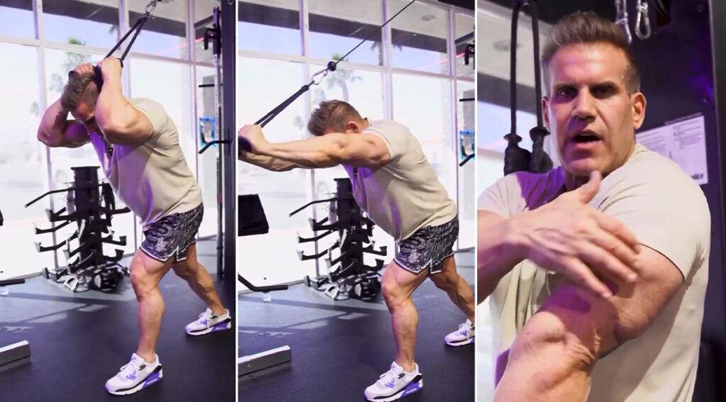Jay Cutler’s Cable Triceps Extension Workout: Build Massive Arms with the Mr. Olympia Legend