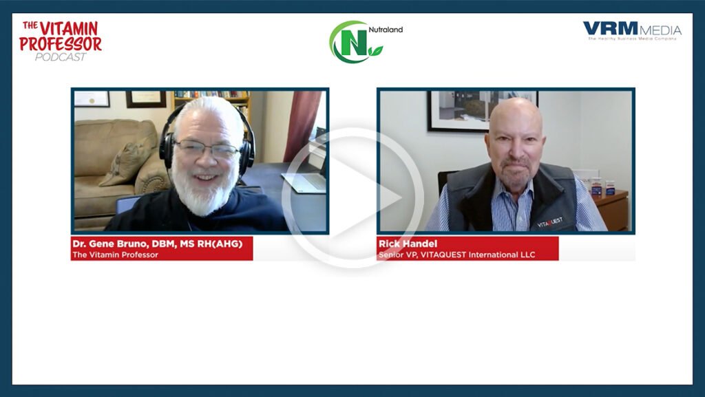 The Vitamin Professor Podcast's Lesson 20: Rick Handel: The Man, The Myth, The Legend!