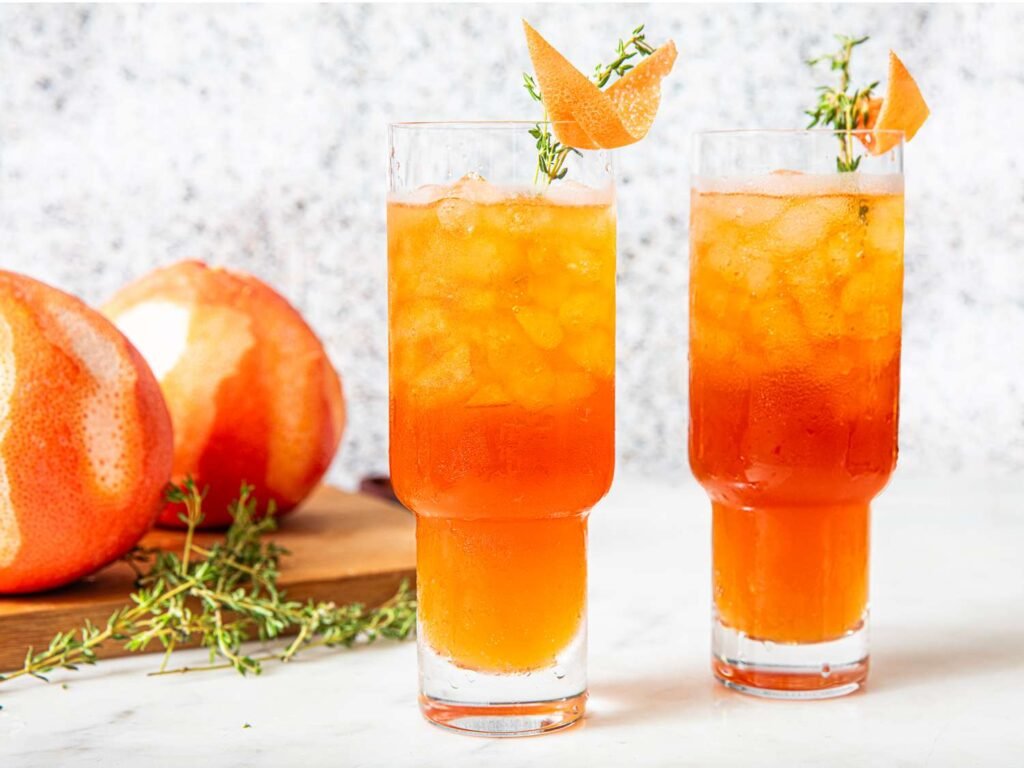 This Big-Batch Gin Cocktail Is Bubbly, Fruity, and Ready for Happy Hour