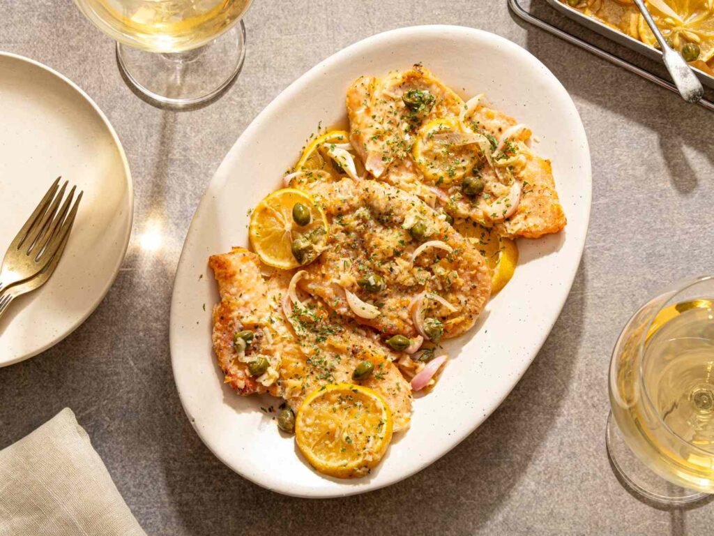 This Sheet-Pan Chicken Piccata Is So Good, You’ll Forget It’s a Weeknight