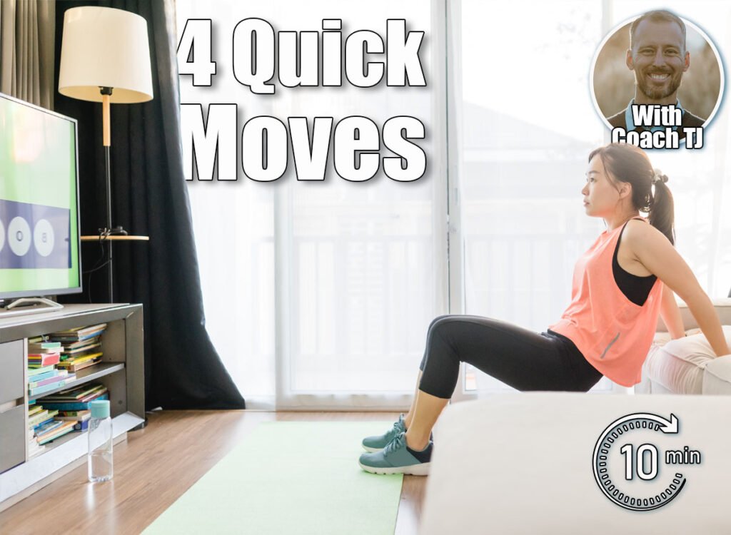 4 Commercial Break Moves That Sculpt Your Body
