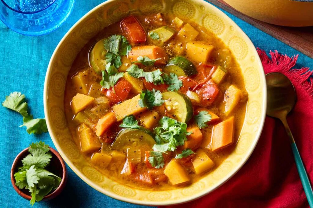 This High-Fiber Vegetable Stew Is Perfect for Cool Fall Nights This High-Fiber Vegetable Stew Is Perfect for Cool Fall Nights