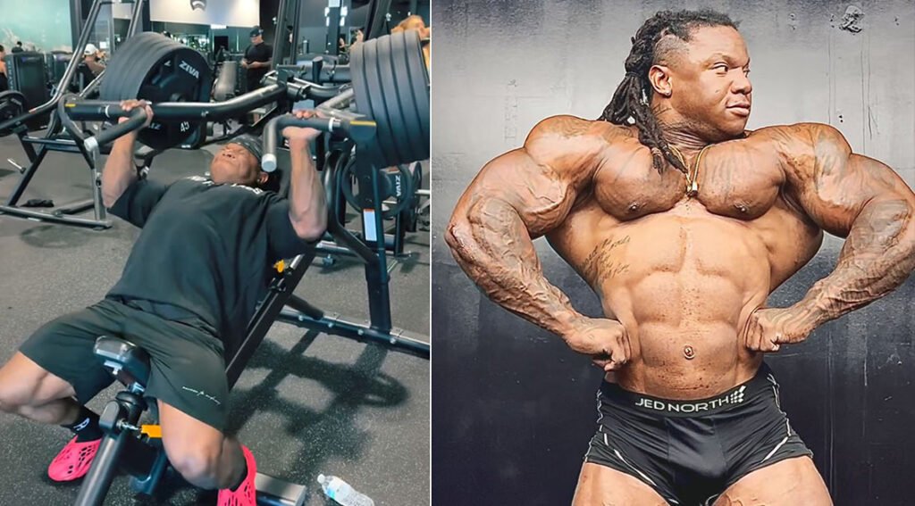 Tonio Burton’s Heavy Incline ISO Press Routine for Max Chest Gains Before Olympia 2025