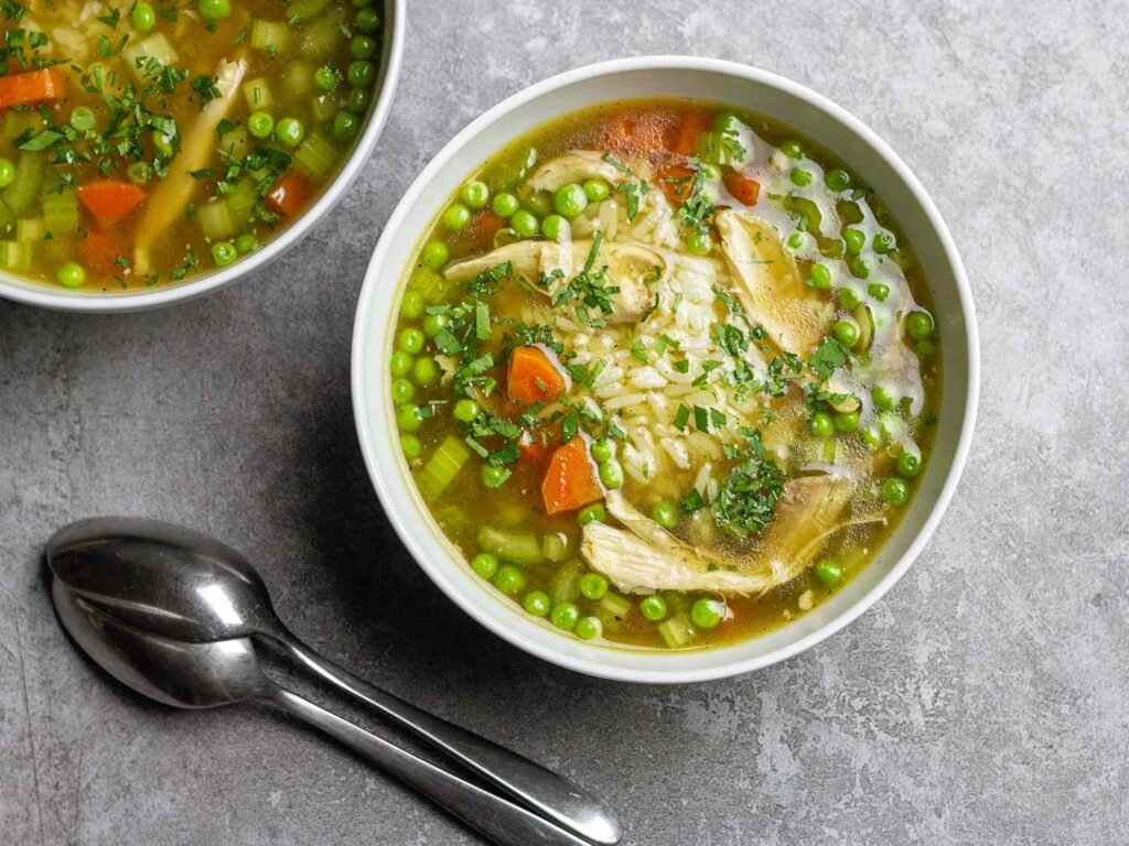 Classic Chicken and Rice Soup Recipe