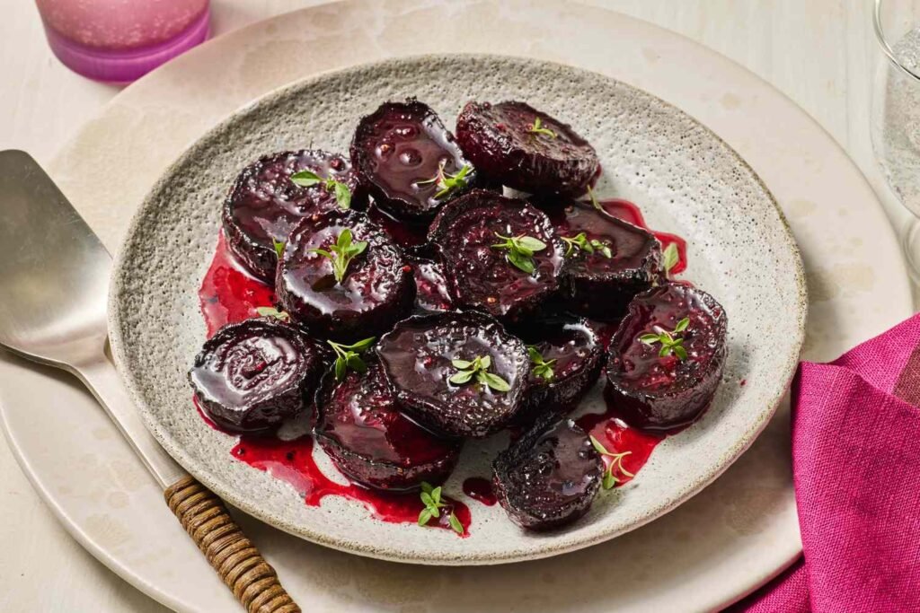 Melting Beets with Maple Butter