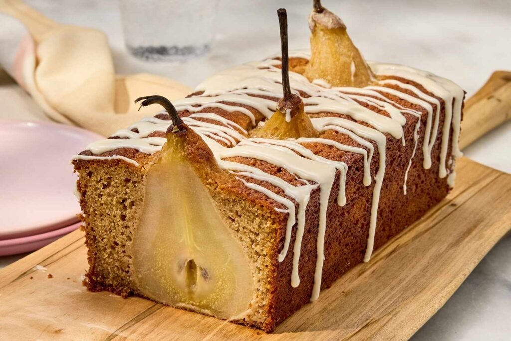 Poached Pear Cake