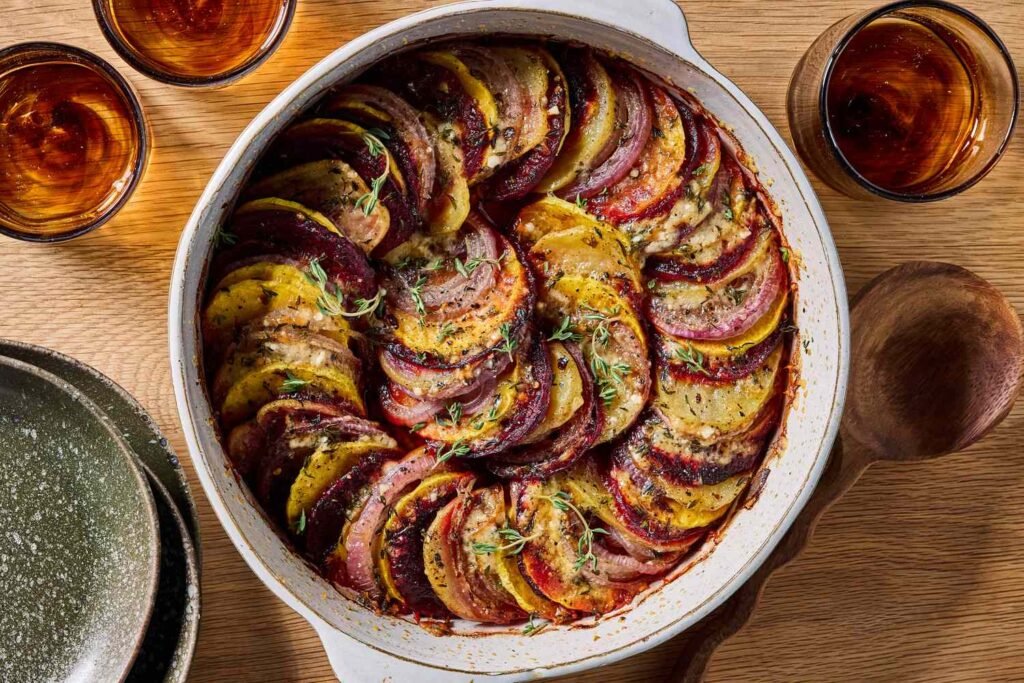 This High-Fiber Vegetable Tian Is Packed with Fall Flavors