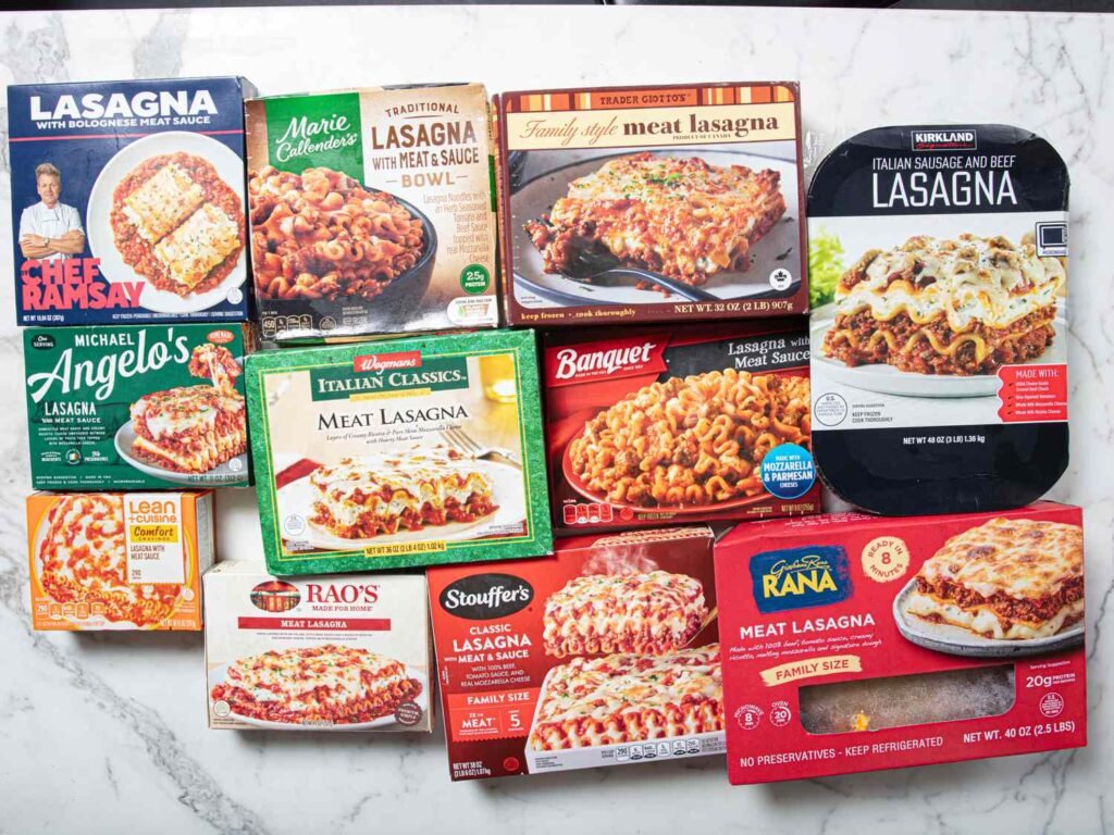 We Taste-Tested 11 Brands of Frozen Lasagna—Here Are Our Favorites