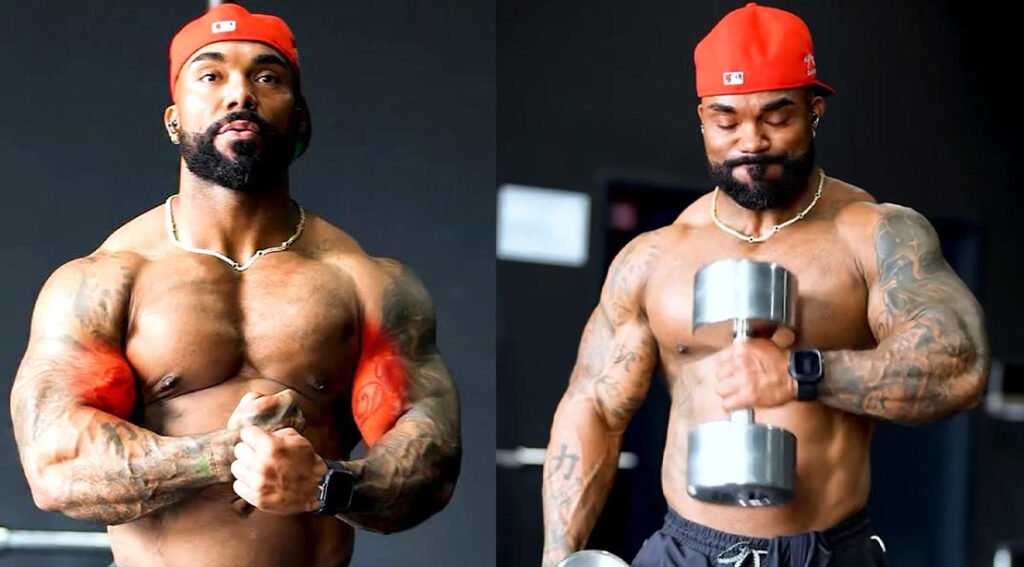 Antwan Rarcus’ Shares His 4-Move Biceps Workout