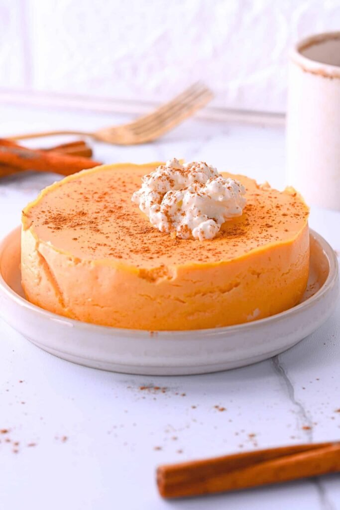 Healthy Sweet Potato Cheesecake {10g Protein}