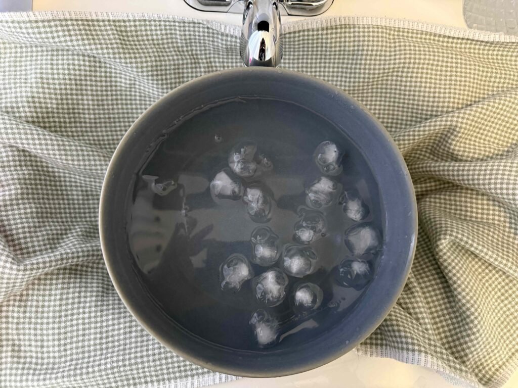 What a Week of Ice Water Facials Did For My Skin