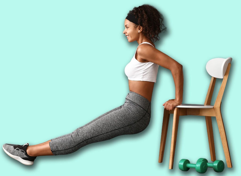5 Chair Exercises To Tighten Sagging Arms After 55