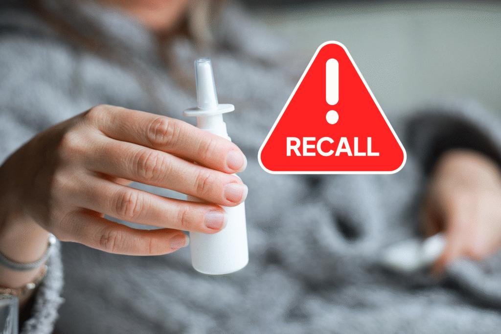 FDA Announces Nationwide Recall of Nasal Spray Due to Bacterial Contamination
