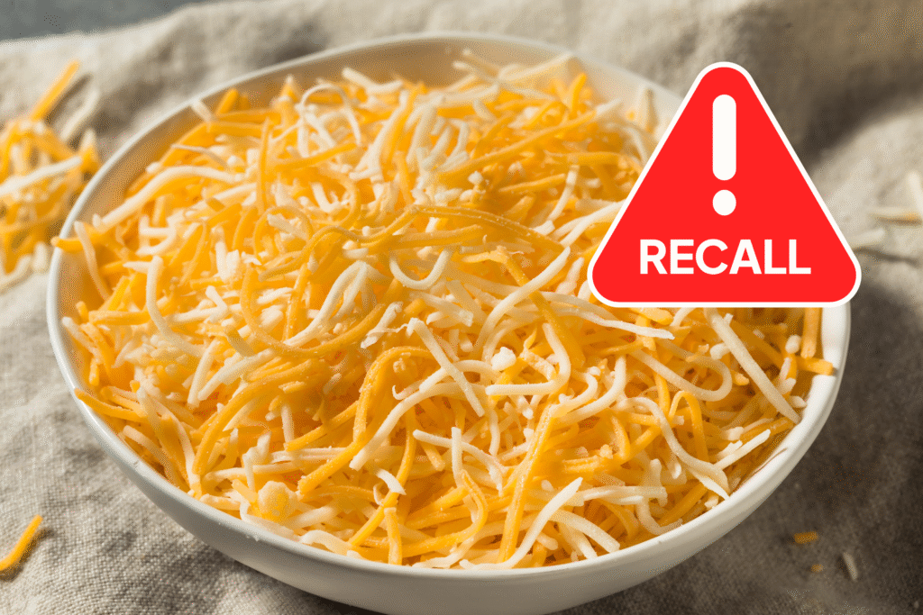FDA Announces Shredded Cheese Recall in 31 States Over Metal Fragments FDA Announces Shredded Cheese Recall in 31 States Over Metal Fragments