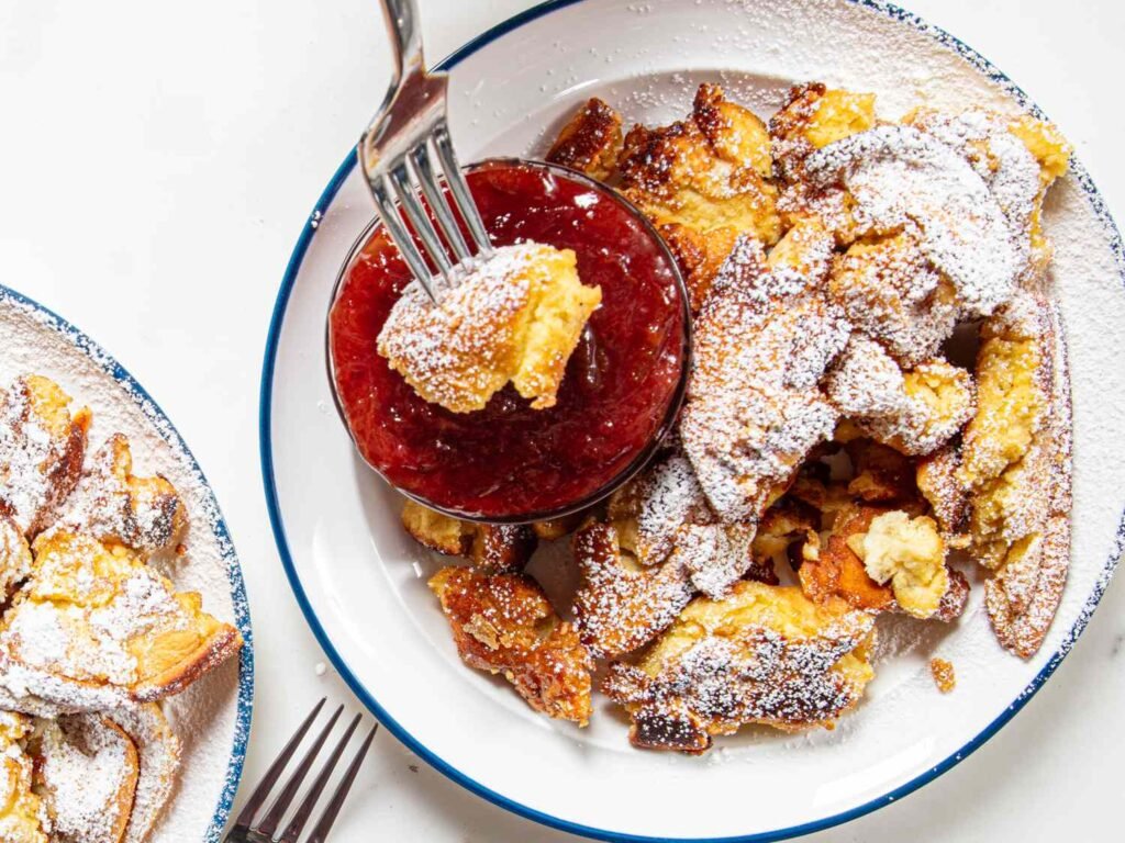 Kaiserschmarrn (Austrian Torn Pancakes With Plum Jam) Kaiserschmarrn (Austrian Torn Pancakes With Plum Jam)