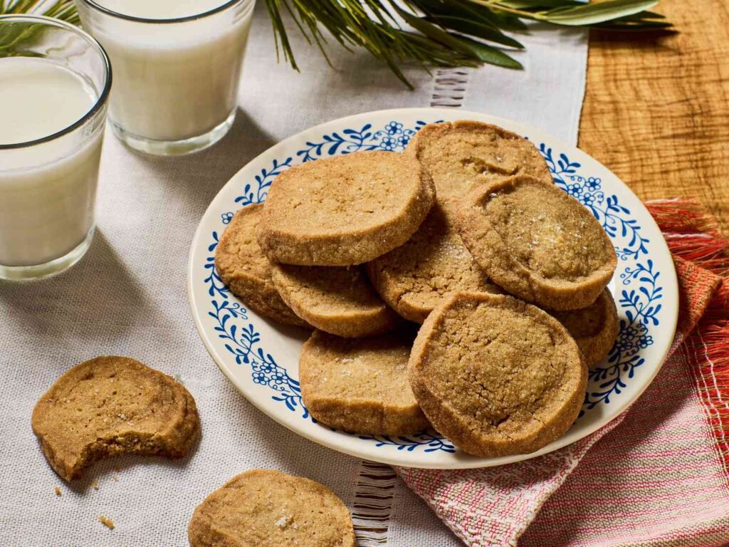 Salty Brown Sugar Shortbread Recipe