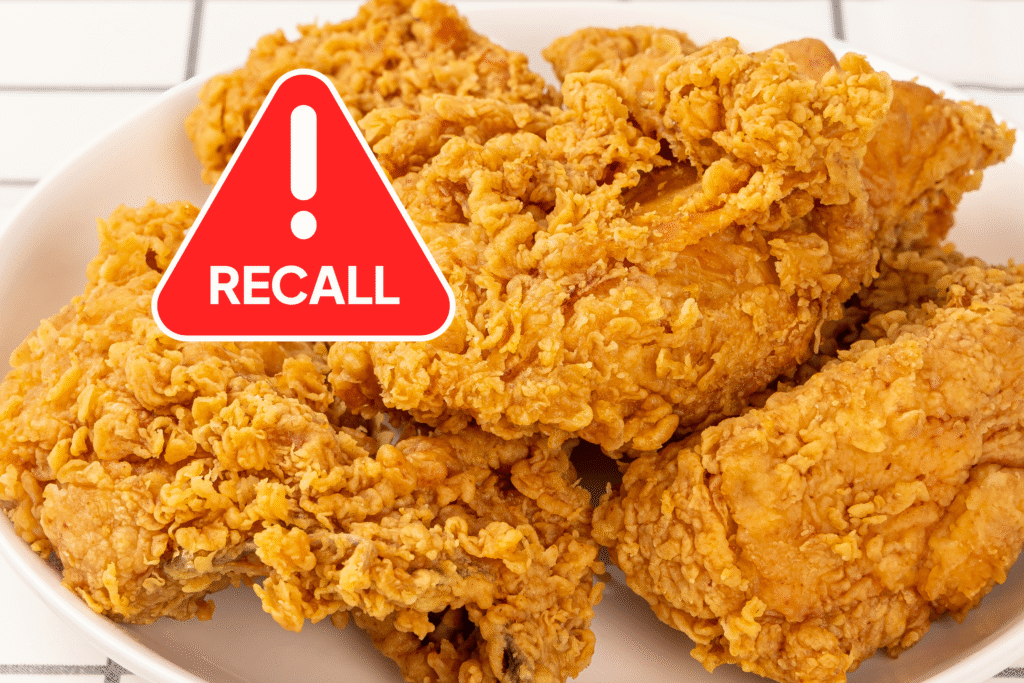 USDA Announces Nationwide Recall of 62,000+ Pounds of Fully-Cooked Chicken Products
