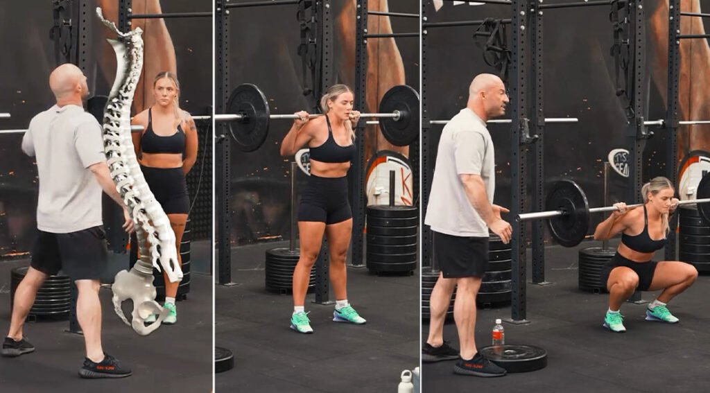 Australian Strength Coach Sebastian Oreb Fixes a Common Squat Mistake That Can Wreck Your Back Australian Strength Coach Sebastian Oreb Fixes a Common Squat Mistake That Can Wreck Your Back