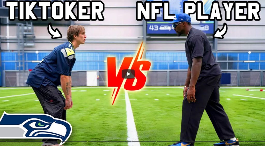 DeMarcus Lawrence Puts TikToker Through Brutal NFL Training Day Ahead of Super Bowl LX