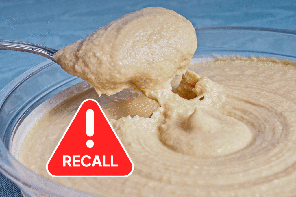 FDA Announces Hummus Recall in 2 States Due to Allergy Risk