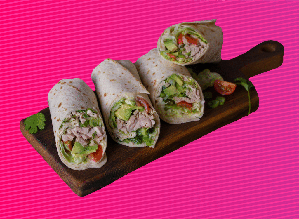 5 Chain Fast-Food Restaurants With the Most Overstuffed Chicken Wraps