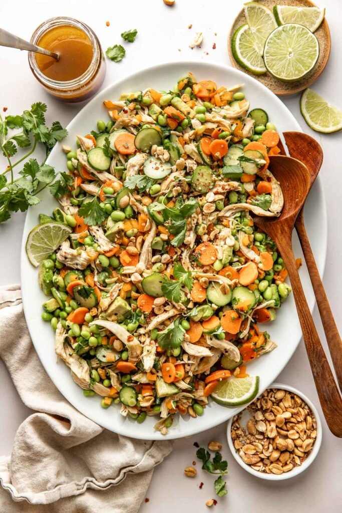 Thai Chicken Salad Recipe With Edamame