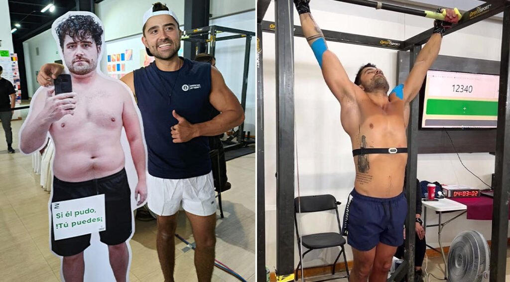 Enrique Zapata Breaks 24-Hour Pull-Up World Record After Beating Alcoholism