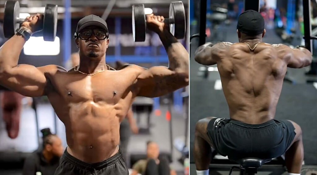 Simeon Panda Shoulder Workout: 4 Exercises to Build Bigger Delts, Strength & Upper Body Power