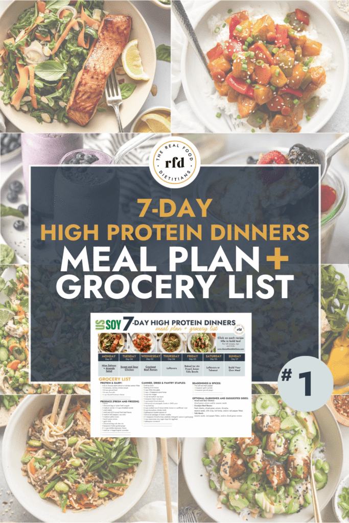 1-Week High-Protein Dinners Meal Plan
