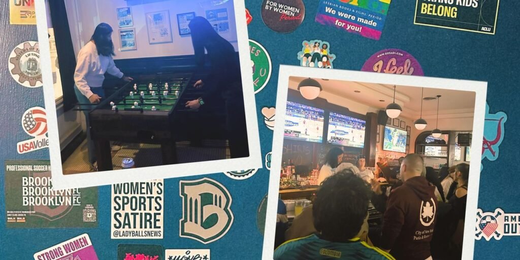 At Women’s Sports Bars, the Basketball Is Only the Tip of the Iceberg At Women’s Sports Bars, the Basketball Is Only the Tip of the Iceberg