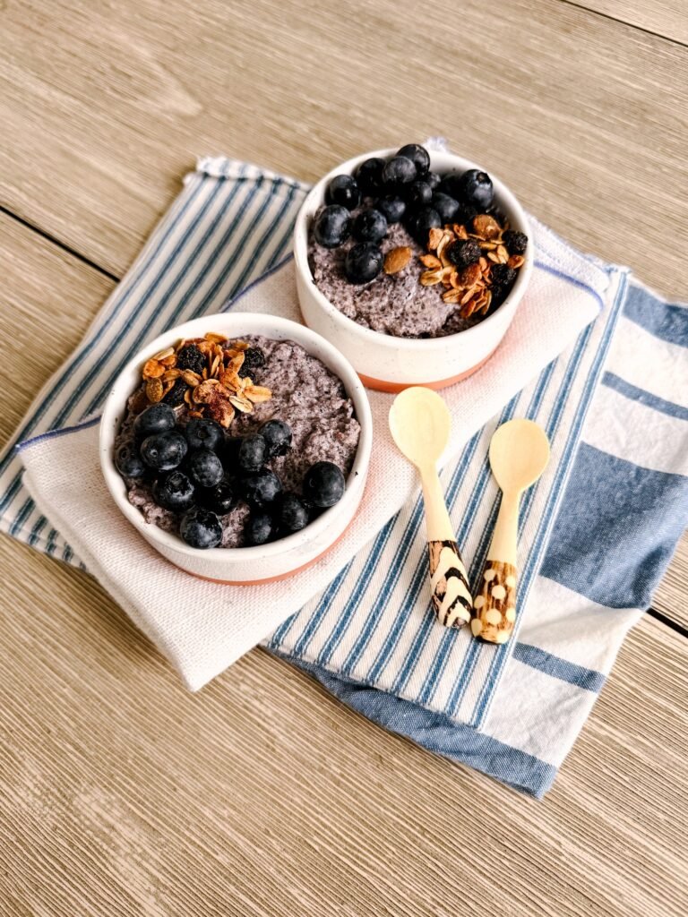 Blueberry Chia Pudding (Easy Make-Ahead Breakfast!) • Kath Eats