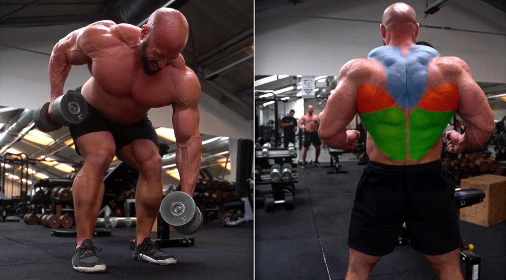 IFBB Pro Petar Klančir’s Dumbbell Row Variation to Build a Bigger Back