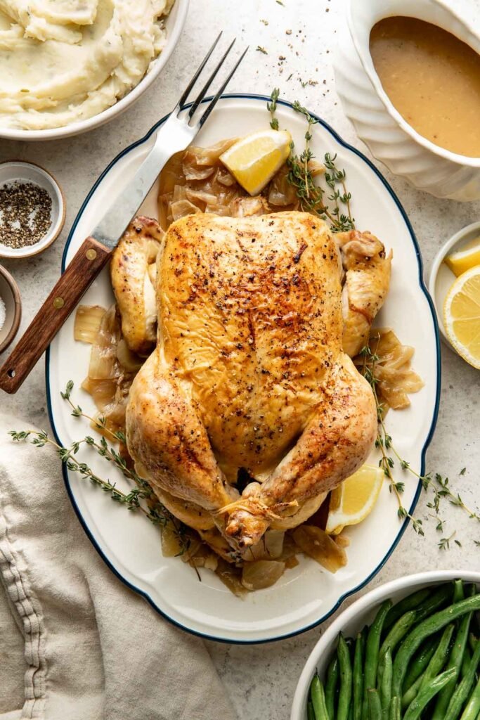 Roasted Chicken Recipe (Easy and Delicious)