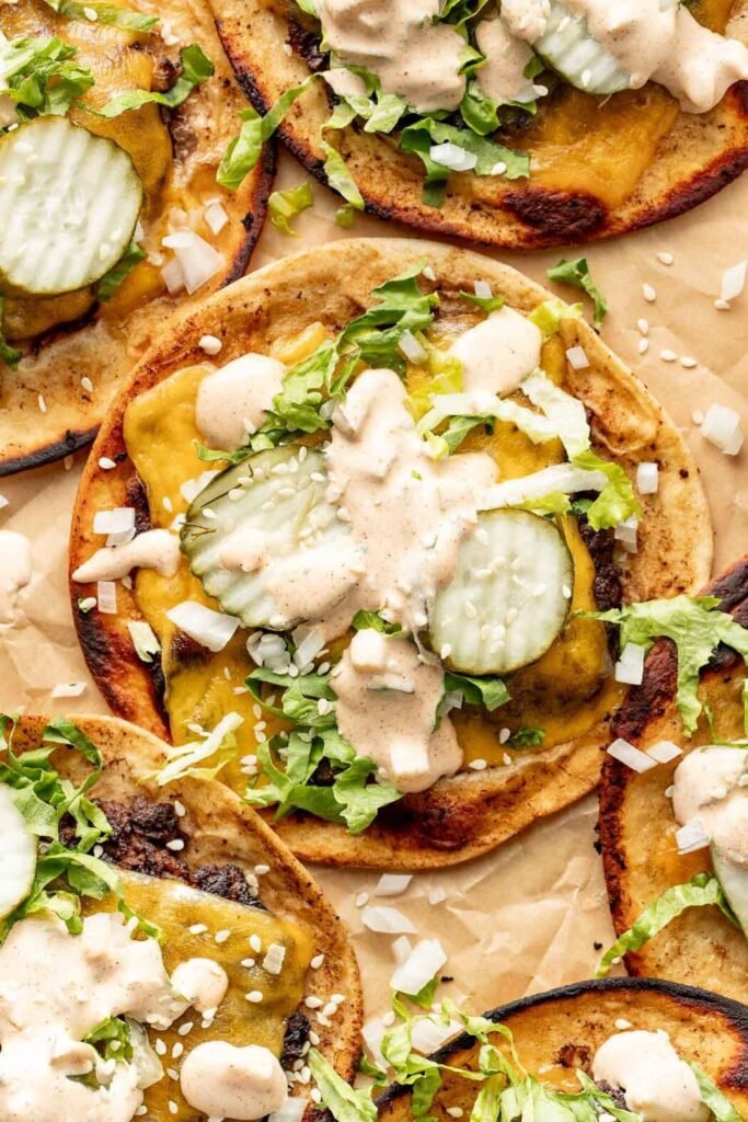 Smash Burger Tacos Recipe