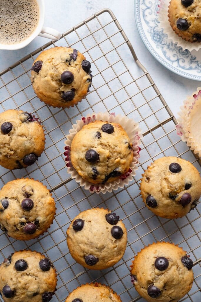 Blueberry Banana Muffins