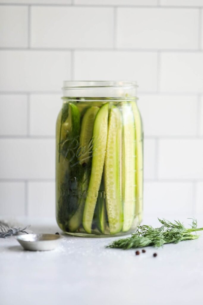Easy Refrigerator Pickles