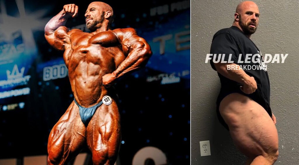 John Jewett Shares His Brutal Leg Day Workout for Massive Quads and Hamstrings