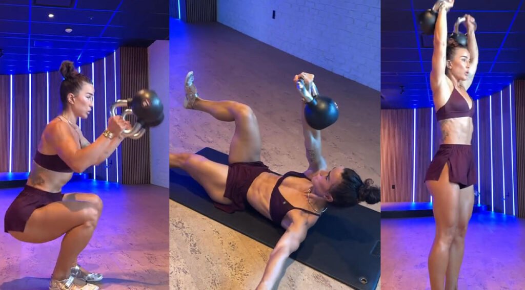 Senada Greca Shares Her Full-Body Kettlebell Workout That Builds Strength and Burns Fat Senada Greca Shares Her Full-Body Kettlebell Workout That Builds Strength and Burns Fat