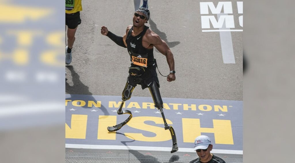 Double Amputee Runner Sabik Cohran Shatters Personal Record at Boston Marathon Double Amputee Runner Sabik Cohran Shatters Personal Record at Boston Marathon